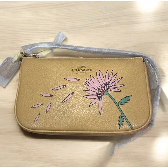 NWT Coach CU406 X Observed By Us Leather Floral Nolita 19 Bag - Picture 6 of 6